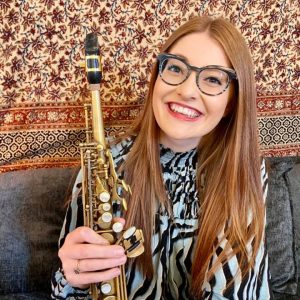 Jess Gillam has been awarded an MBE