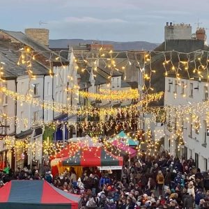 Ulverston Christmas light switch on Saturday 25th November 4pm