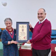 Freedom of the Town presentation – Mr Richard Butler MBE