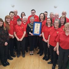Ulverston Town Band receives Freedom of The Town