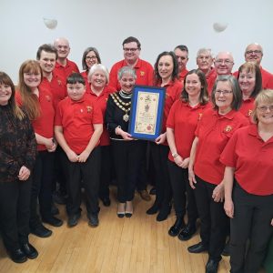 Ulverston Town Band receives Freedom of The Town